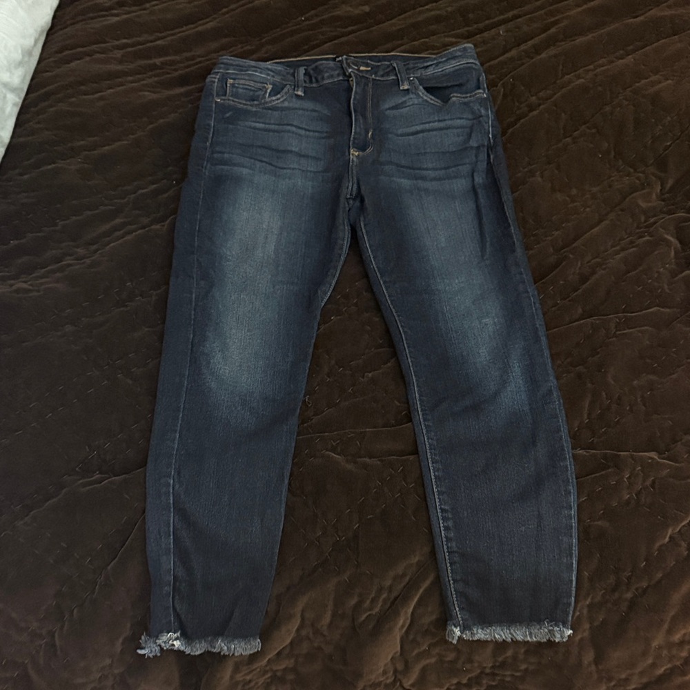 Dark Blue Women's Stretch Skinny Jeans